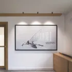 Fotoprojetor Lâmpada de Teto LED Ajustável em Alumínio 4 Peças - Etrusca Viadurini