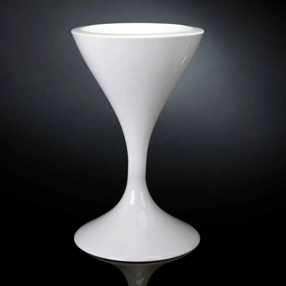 Frappeuse de piso em polietileno branco Fabricado na Itália - Bratislava Viadurini