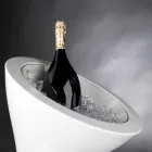 Frappeuse de piso em polietileno branco Fabricado na Itália - Bratislava Viadurini