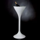 Frappeuse de piso em polietileno branco Fabricado na Itália - Bratislava Viadurini