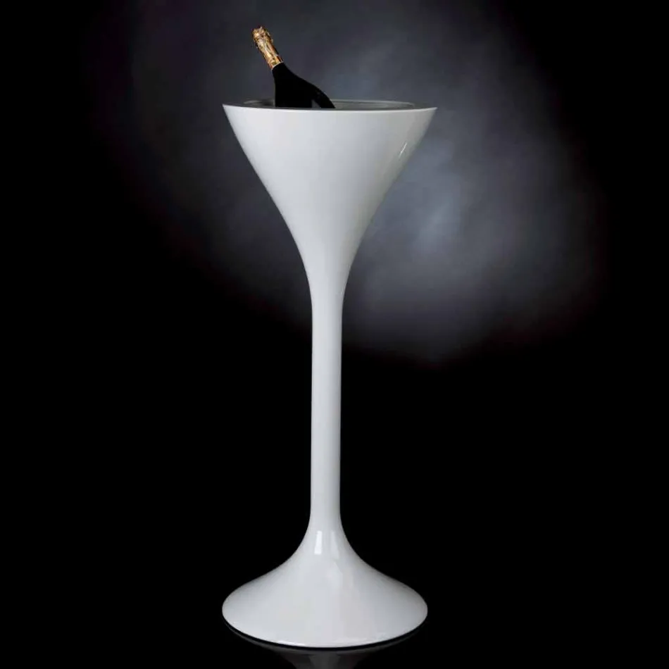 Frappeuse de piso em polietileno branco Fabricado na Itália - Bratislava Viadurini