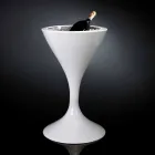 Frappeuse de piso em polietileno branco Fabricado na Itália - Bratislava Viadurini