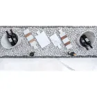 Glacette de vinho ou champanhe em mármore branco de Carrara fabricado na Itália - Ciotti Viadurini