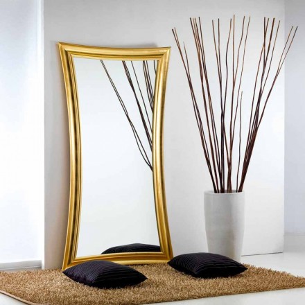 Coração grande espelho de chão / parede, design moderno, 110x197 cm Viadurini