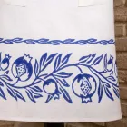 Avental de linho artesanal italiano de uma peça - Marcas Viadurini