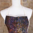 Avental Italiano Artesanal em Algodão com Impressão Manual - Marcas Viadurini