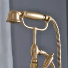 Banheira de chão com chuveiro de mão e mangueira flexível Made in Italy - Milano Viadurini