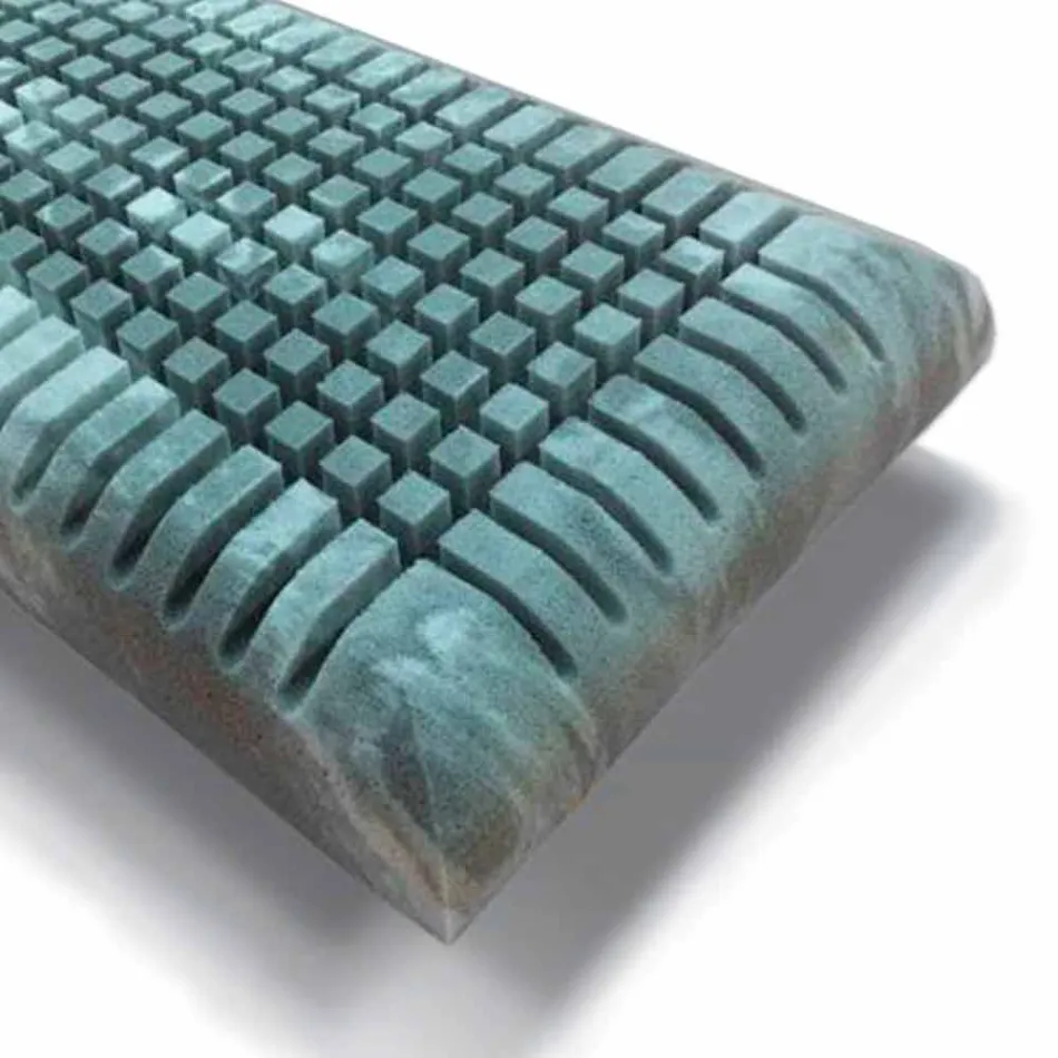 Almofada Xform de memória alta de 12 cm Fabricado na Itália - Clementino Viadurini