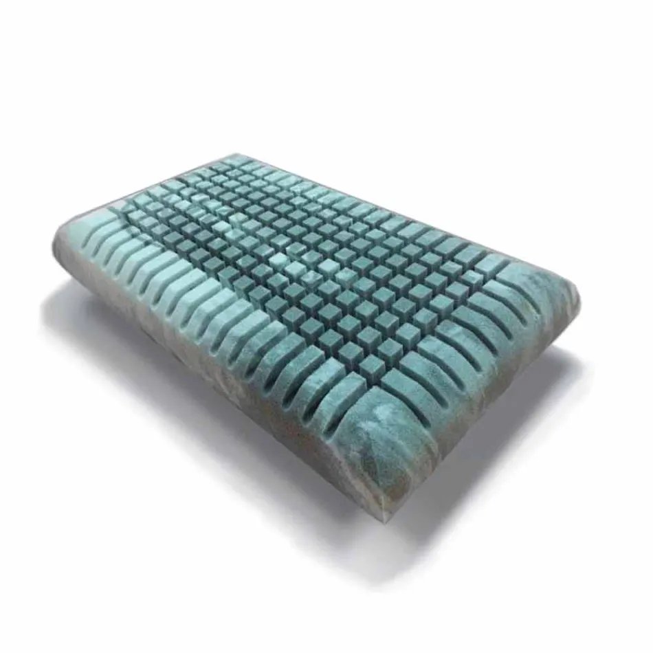 Almofada Xform de memória alta de 12 cm Fabricado na Itália - Clementino Viadurini