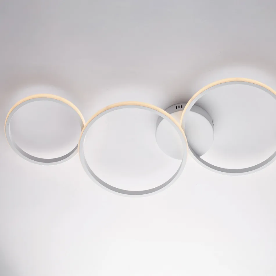 Iluminação de design em vidro e metal, fabricada na Itália, para ambientes criativos - Aldebaran Viadurini