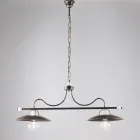 Luminárias de vidro e metal fabricadas na Itália para espaços sofisticados – Equinozio Viadurini