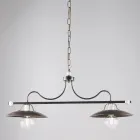 Luminárias de vidro e metal fabricadas na Itália para espaços sofisticados – Equinozio Viadurini