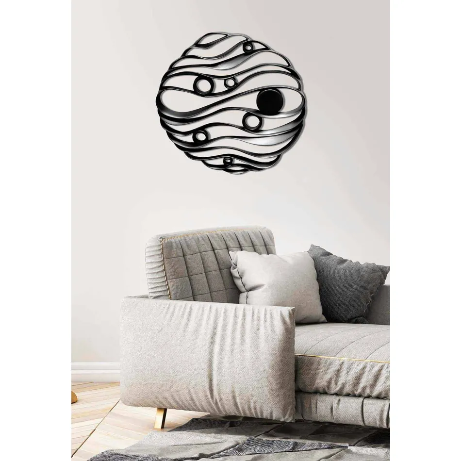 Instalação na parede de design moderno e elegante em cerâmica perfurada - Destaques Viadurini