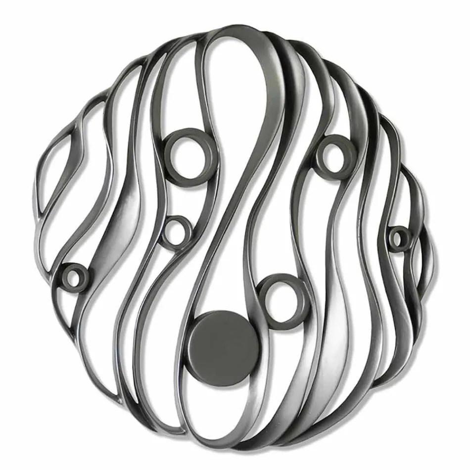 Instalação na parede de design moderno e elegante em cerâmica perfurada - Destaques Viadurini