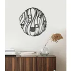 Instalação na parede de design moderno e elegante em cerâmica perfurada - Destaques Viadurini