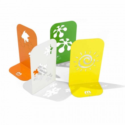 Kit 4 Bookend "Blokko" Mabele Viadurini