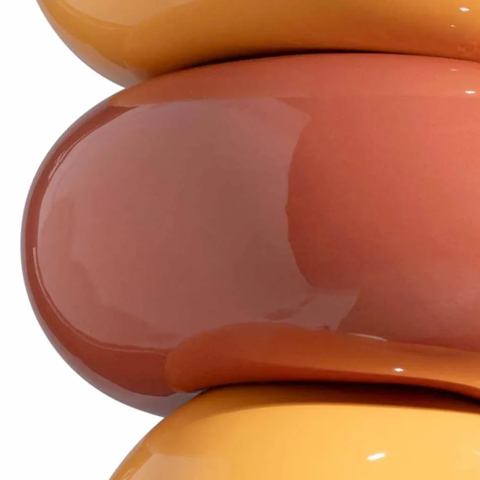 Candeeiro de 3 elementos em cerâmica de diferentes formatos Made in Italy - Bumbum Viadurini