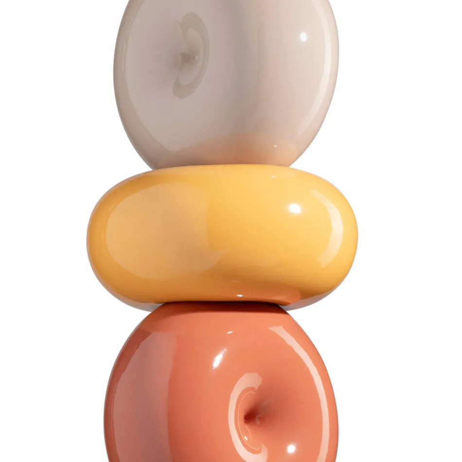 Candeeiro de 4 elementos em cerâmica de diferentes formatos Made in Italy - Bumbum Viadurini