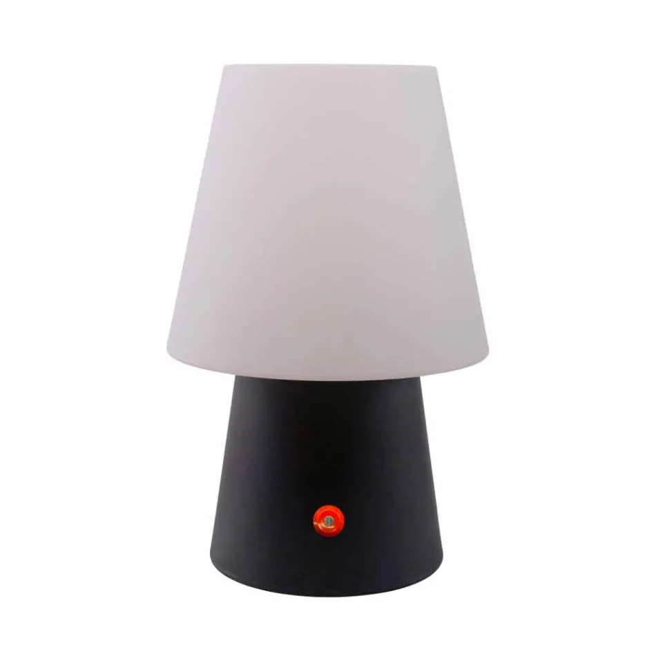 Lâmpada LED recarregável em plástico colorido para interior ou exterior - Fungostar Viadurini