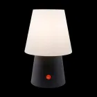 Lâmpada LED recarregável em plástico colorido para interior ou exterior - Fungostar Viadurini