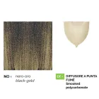 Candeeiro de parede de jardim em alumínio fundido fabricado na Itália, Anusca Viadurini