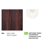 Candeeiro de parede de jardim em alumínio fundido fabricado na Itália, Anusca Viadurini