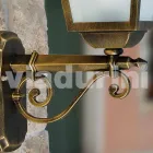 Kristel, uma lâmpada de parede de jardim de alumínio fabricada na Itália Viadurini