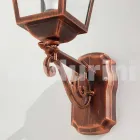 Kristel, uma lâmpada de parede de jardim de alumínio fabricada na Itália Viadurini