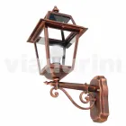 Kristel, uma lâmpada de parede de jardim de alumínio fabricada na Itália Viadurini