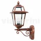 Kristel, uma lâmpada de parede de jardim de alumínio fabricada na Itália Viadurini