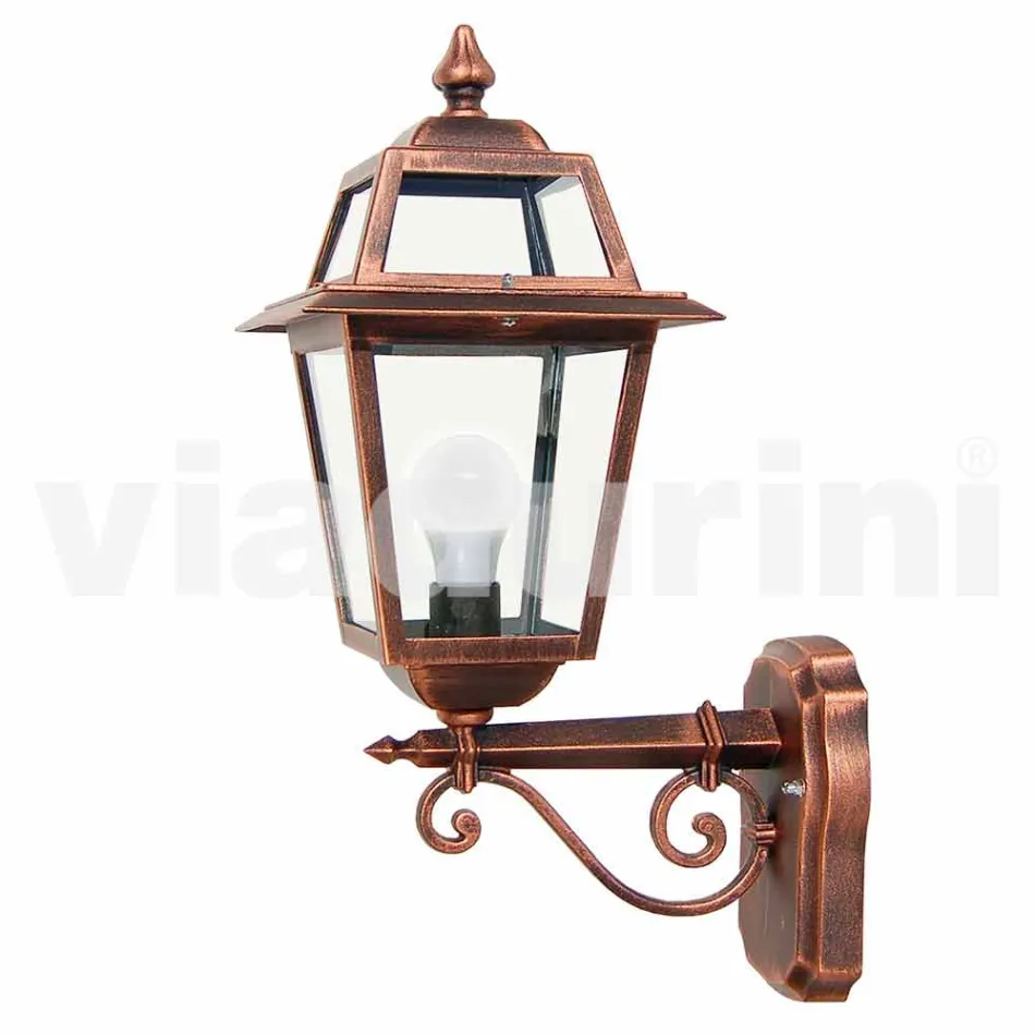 Kristel, uma lâmpada de parede de jardim de alumínio fabricada na Itália Viadurini