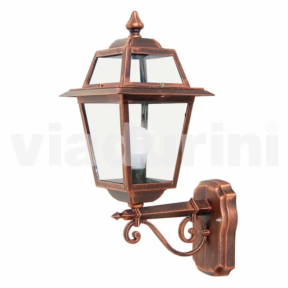 Kristel, uma lâmpada de parede de jardim de alumínio fabricada na Itália Viadurini