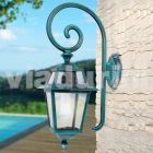 Kristel, uma lâmpada de parede de jardim de alumínio fabricada na Itália Viadurini