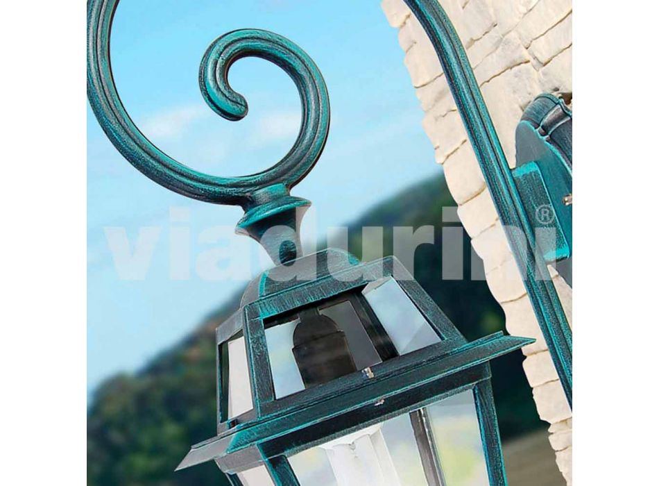 Kristel, uma lâmpada de parede de jardim de alumínio fabricada na Itália Viadurini
