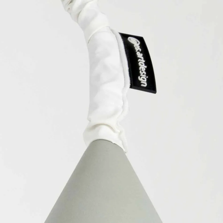 Luminária de parede Designer In-es.artdesign Jazz Cement painted Viadurini