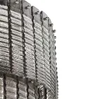 Lâmpada de parede moderna em vidro artesanal de luxo feito na Itália - Valadier Viadurini