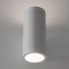 Candeeiro de parede exterior design em alumínio branco ou preto - Leopida Viadurini