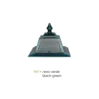 Candeeiro de parede exterior de alumínio vintage fabricado em Itália - Doroty Viadurini