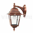 Luminária de parede de jardim de alumínio fabricada em Itália, Aquilina Viadurini