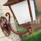 Candeeiro de parede de jardim em alumínio produzido em Itália, Aquilina Viadurini