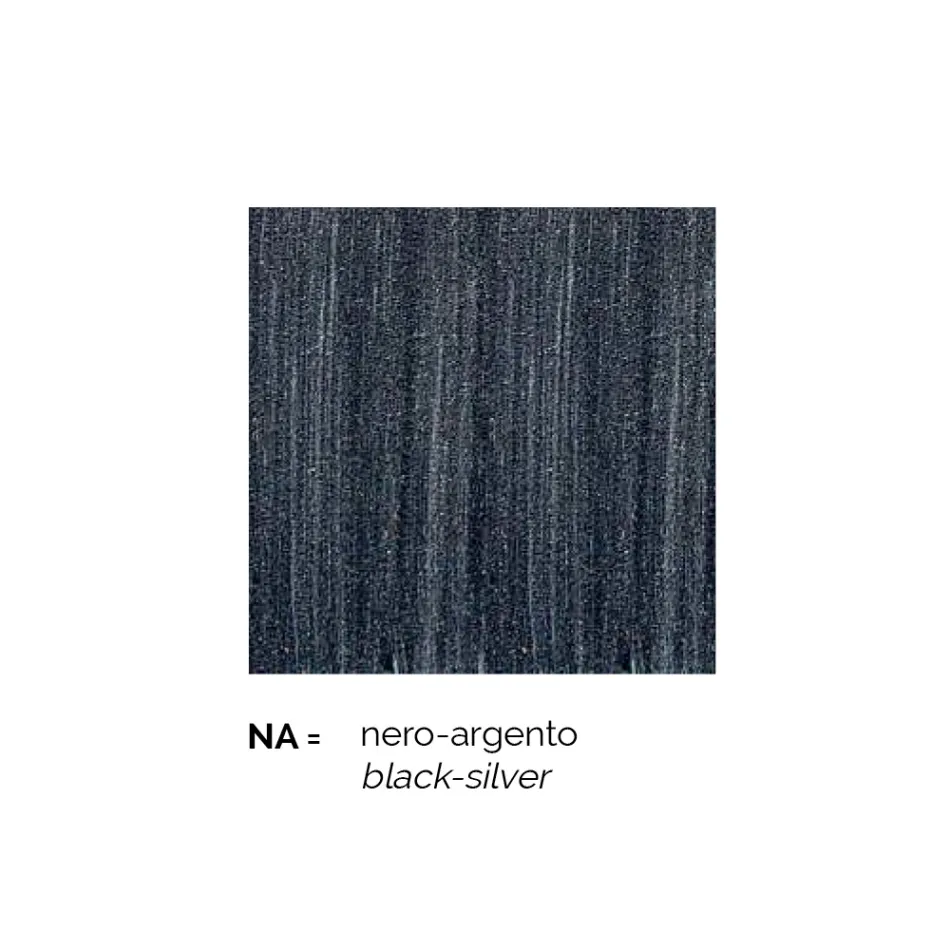 Candeeiro de parede de jardim em alumínio fabricado na Itália, Anika Viadurini