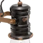 Luminária de Parede em Ferro e Cerâmica Industrial Artesanal - Urban Viadurini