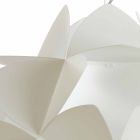 Pendente 3 luzes branco pérola, diâmetro 63 cm, Kaly Viadurini