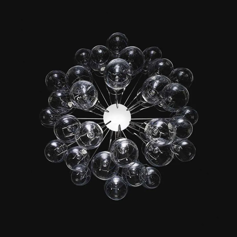 Luminária pendente 30 glasses upside Sauvignon Viadurini