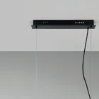 Candeeiro de Suspensão com 6 Luzes em Metal e Vidro Fundido Moderno - Birga Viadurini