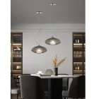 Candeeiro de suspensão de vidro soprado feito à mão em Veneza - Dafne Viadurini