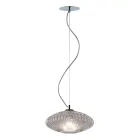 Candeeiro de suspensão de vidro soprado feito à mão em Veneza - Dafne Viadurini