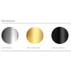 Lâmpada de suspensão artesanal em vidro veneziano em camadas - Júpiter Viadurini