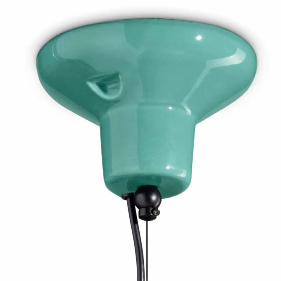 Luminária de Suspensão com 3 Elementos de Formatos Diferentes Made in Italy - Bumbum Viadurini