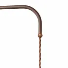 Lâmpada de suspensão com braço direcional Sally country style Viadurini